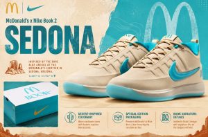 First Look: The McDonald’s × Nike Book 2 "Sedona" Flips the Golden Arches [2nd June 2026]
