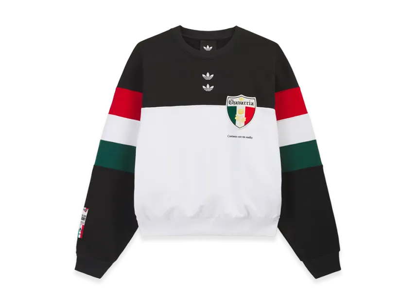 adidas x Willy Chavarria Fleece Crewneck Sweatshirt 