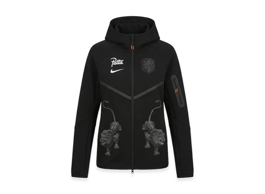 Nike x Patta X2 World Cup Tech Fleece Full-Zip Windrunner Hoodie Netherlands 