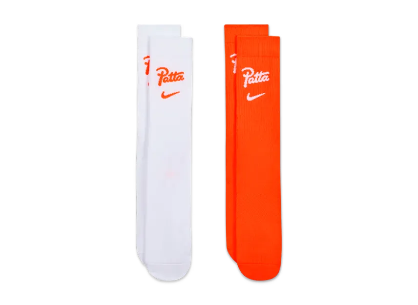 Nike x Patta X2 World Cup Everyday Essential Crew Socks (2 Pairs) Netherlands 
