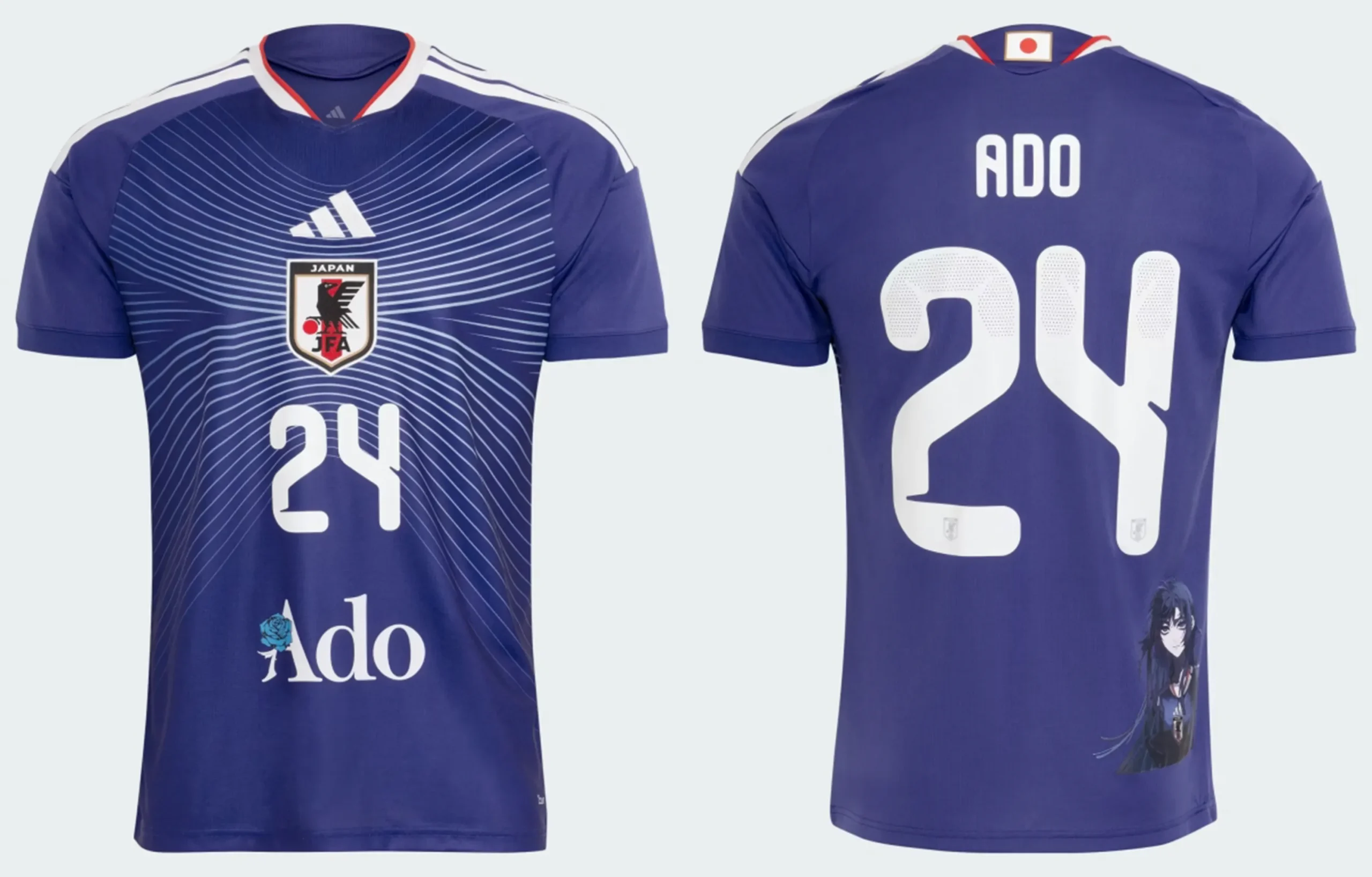 adidas × Ado Japan National Football Team 2026 Home Replica Jersey “Japan Blue” [8th June 2026]