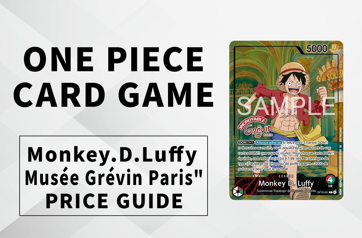 [OPCG] One Piece TCG: Paris Museum Luffy Promo Sparks Instant ¥198,500 JPY Market Craze