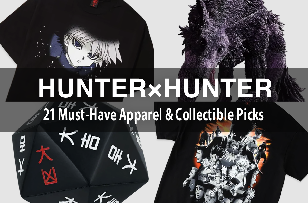 Hunting for Grails: 21 Must-Have HUNTER×HUNTER Apparel and Collectibles on SNKRDUNK [Editor’s Blog]
