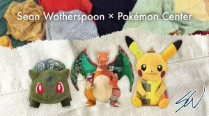 Pokémon Teams Up with Sean Wotherspoon for an Exclusive Pre-Order Plush Drop