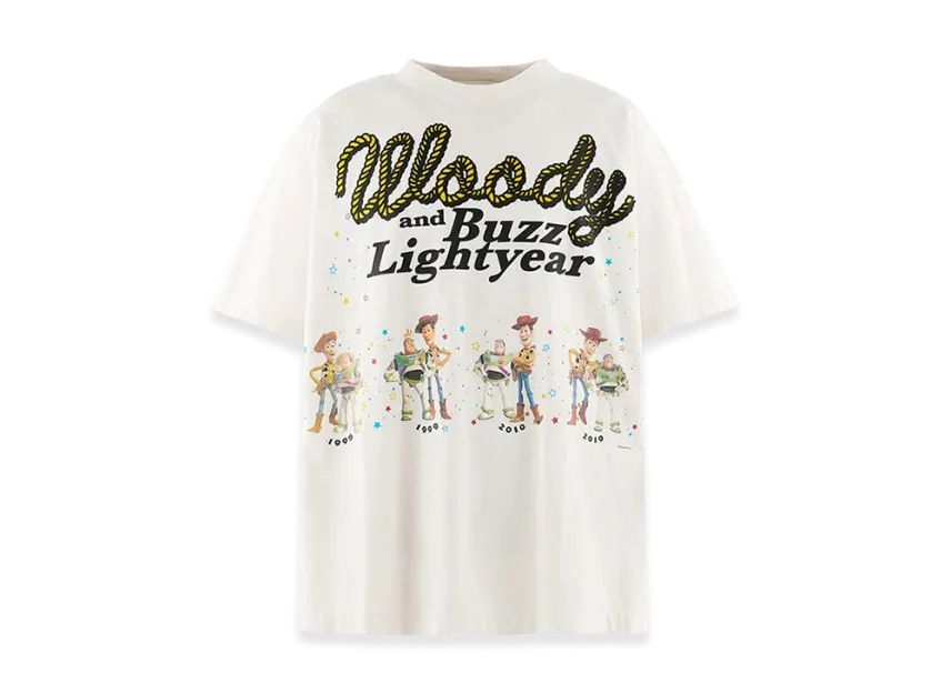 SAINT Mxxxxxx x Toy Story Pixar SS T-Shirt/Woody&Buzz 