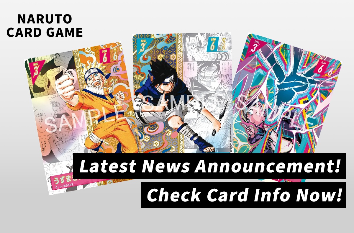 [NARUTO] Bandai Unveils Game Mechanics, Card Types, and Global Roadmap for ‘NARUTO CARD GAME’ Ahead of Gen Con 2026