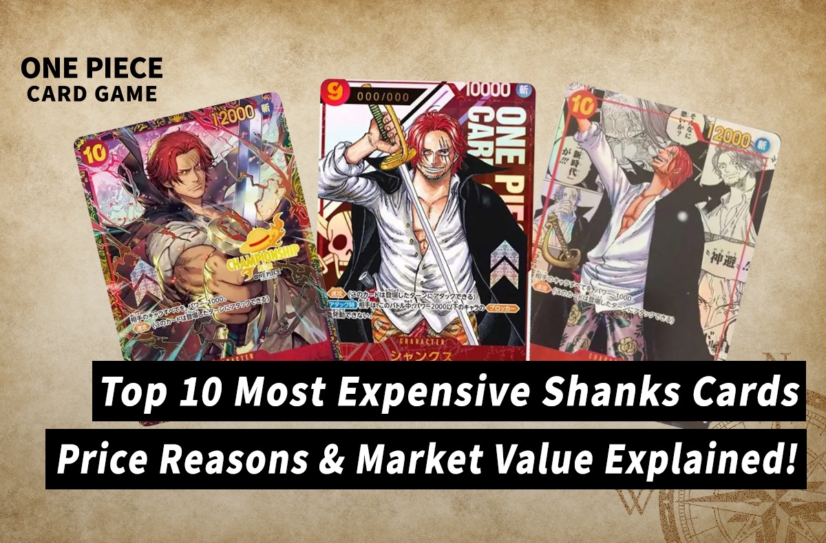 [OPCG] The Red-Haired Grails: Ranking the Top 10 Most Expensive Shanks Cards in ONE PIECE TCG