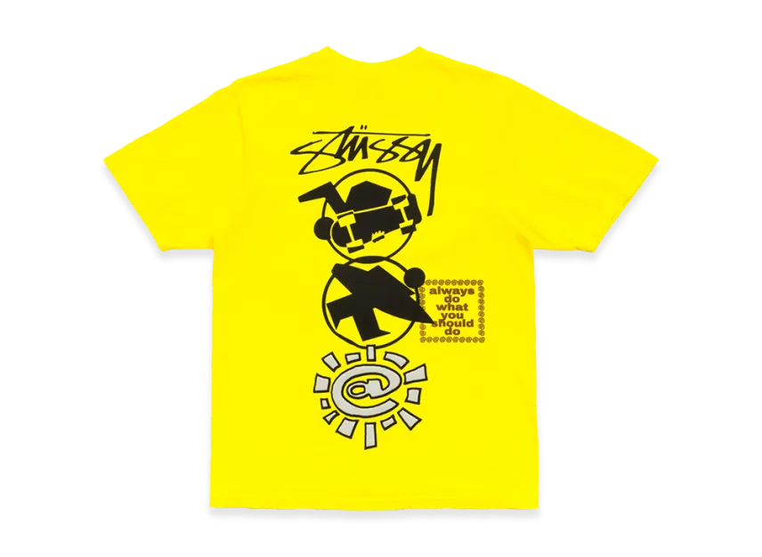 Stussy x Always Do What You Should Do Stack Tee 