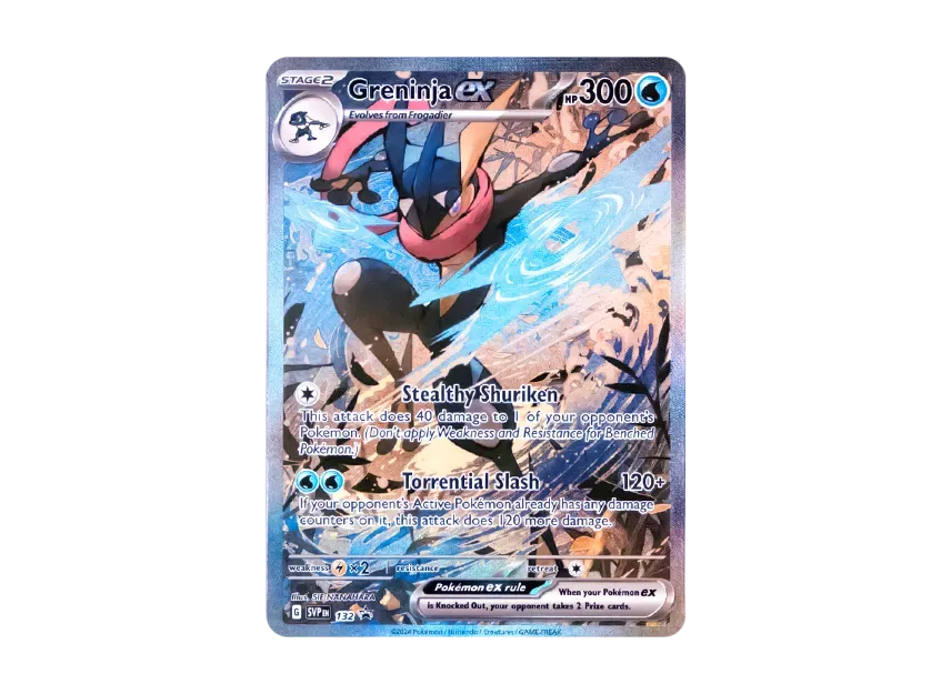 Greninja ex P [SVP EN 132](Scarlet & Violet 