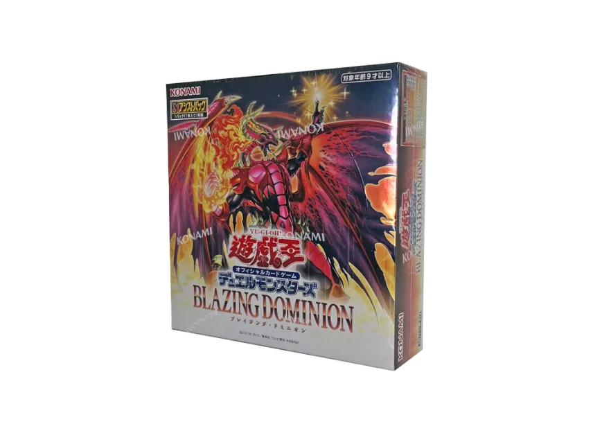 Yu-Gi-Oh OCG Duel Monsters BLAZING DOMINION Box (with +1 Assist Pack) JP Edition