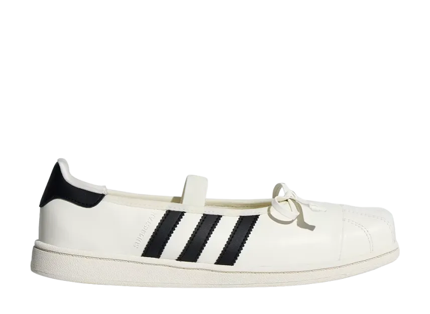BLACKPINK JENNIE × adidas Women's Superstar Square Toe Ballet 