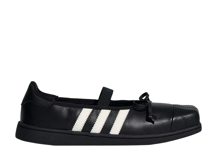 BLACKPINK JENNIE × adidas Women's Superstar Square Toe Ballet 