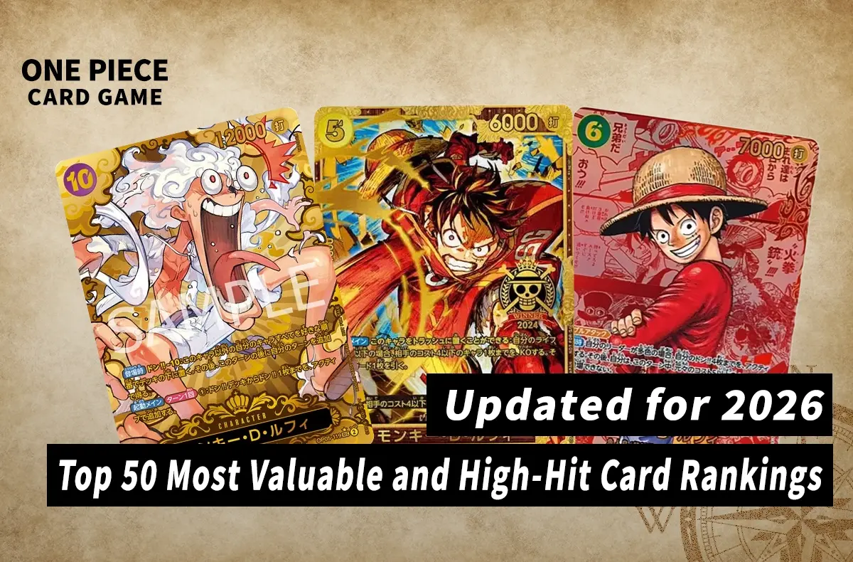 [OPCG] One Piece Card The Ultimate 2026 Price Guide: Top 50 Most Expensive Japanese Trading Cards