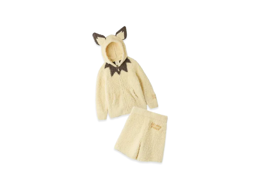 GELATO PIQUE x Pokemon Junior Gelato Pichu Hoodie & Short Pants Set 