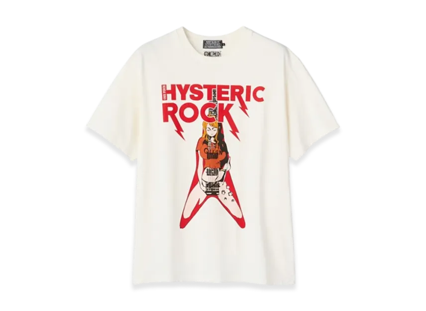 HYSTERIC GLAMOUR x ONE PIECE Nami Flying V T-Shirt 