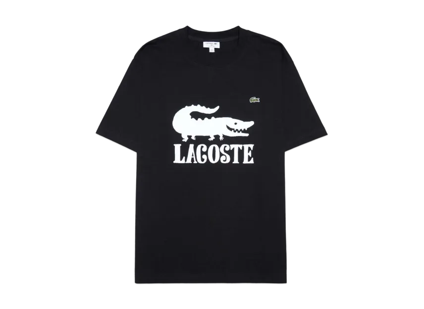 LACOSTE x ONE PIECE Crocodile Logo T-Shirt 