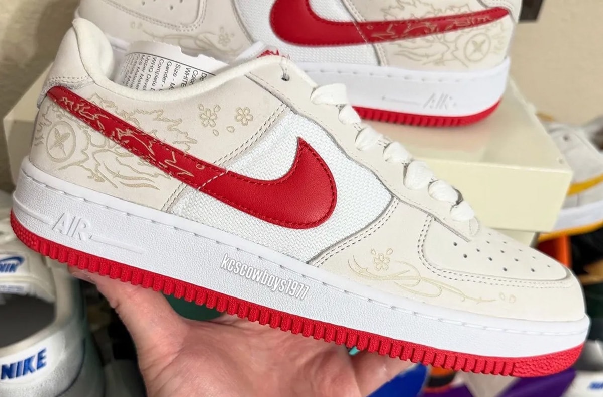 [Rumored] Yuto Horigome × Nike SB Air Force 1 Low “White/University Red”