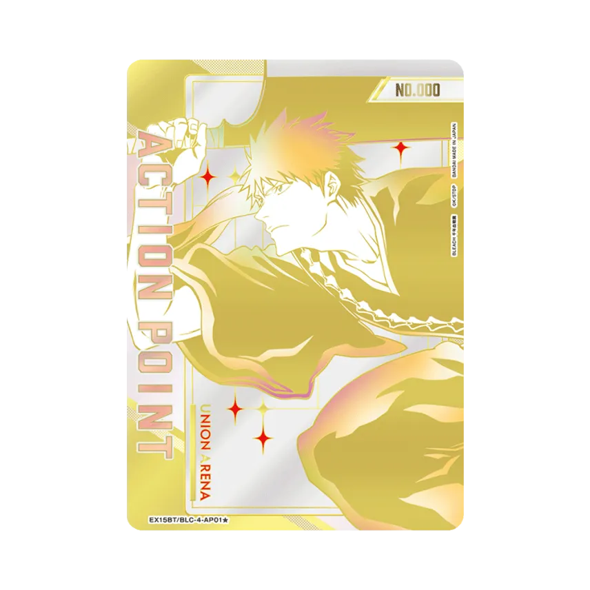 Action Point Card (Ichigo Kurosaki) * :Serial Numbered :Autographed [EX15BT/BLC-4-AP01](Booster Pack 