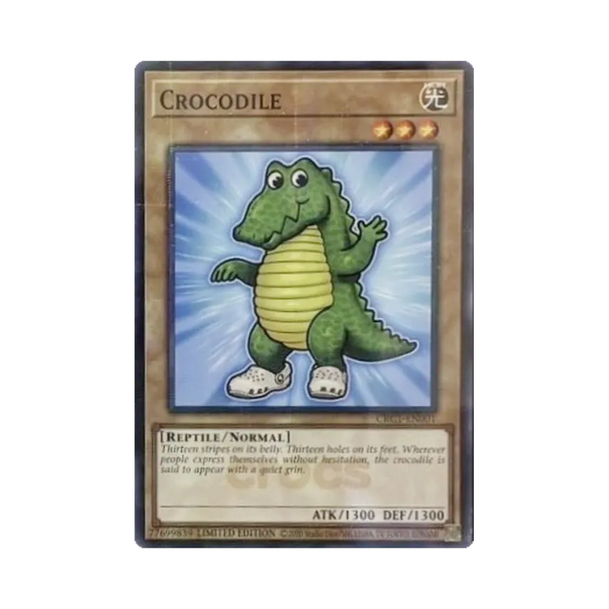 Crocodile NP :Opened [CRC1-EN001](Promotion Card 